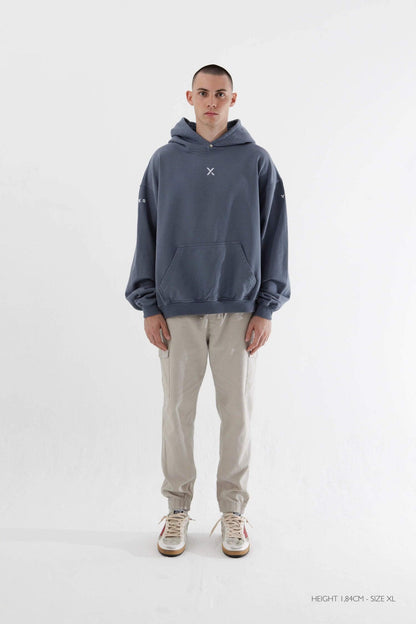 CLOUD "OVERSEAS" HOODIE - YUXUS