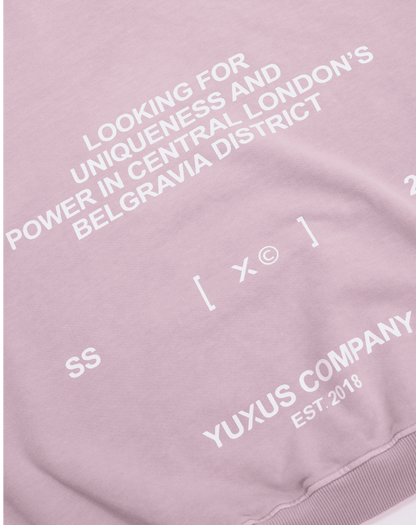 LAVENDER "BELGRAVE" HOODIE - YUXUS