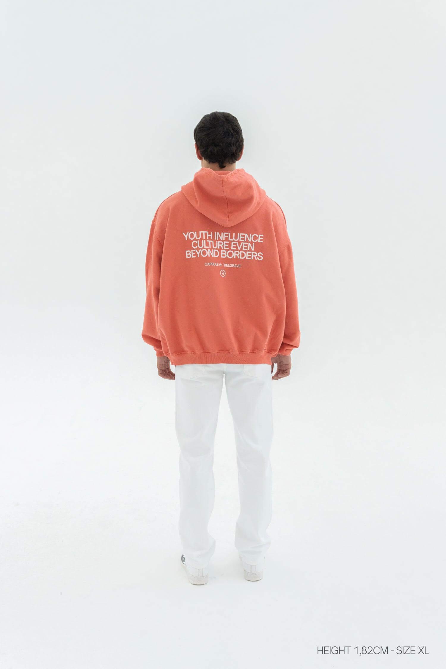 BLUSH "BELGRAVE" HOODIE - YUXUS