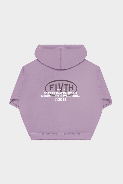 LILAC "FIVTH" HOODIE