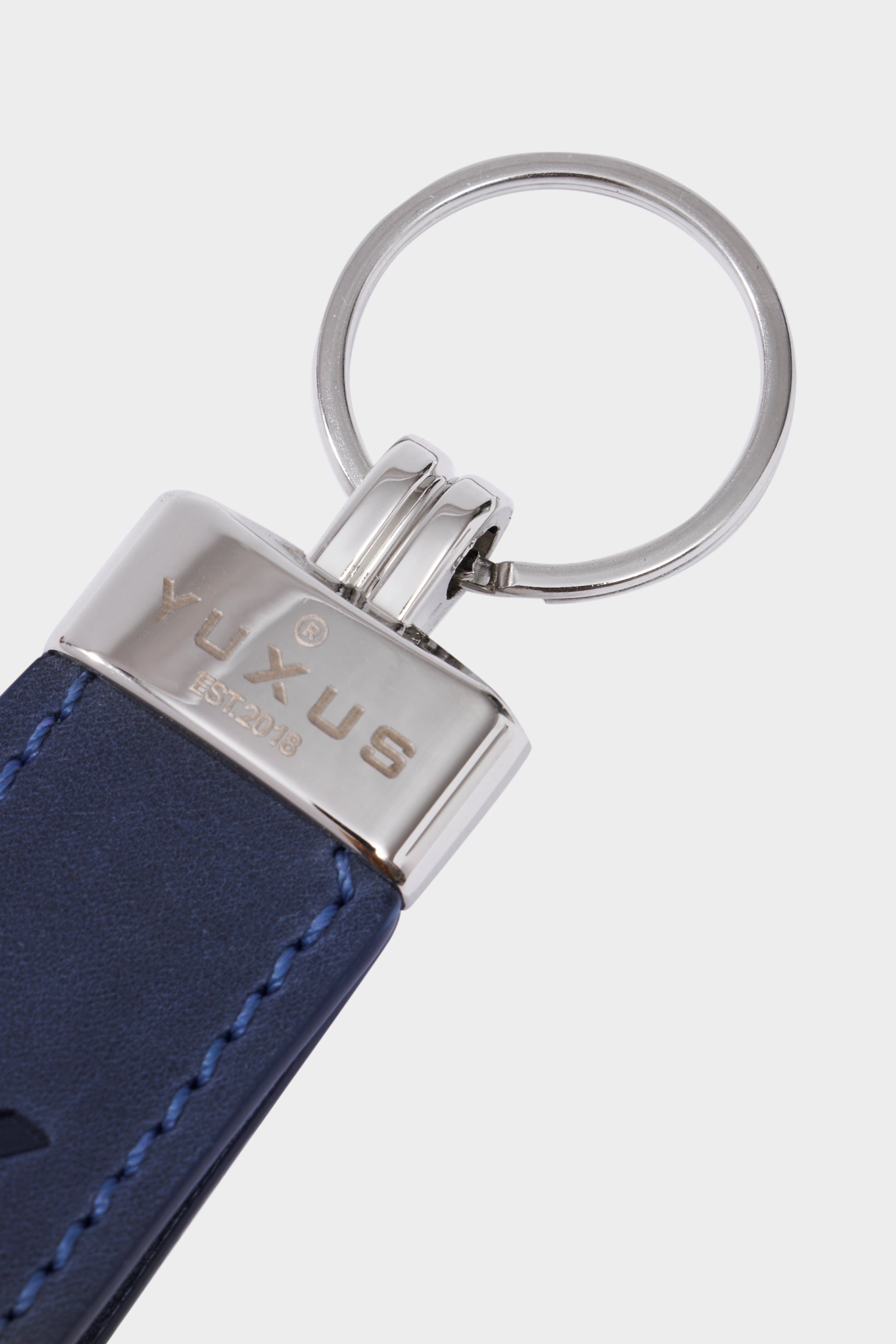 BLUE "CRONOS" KEY RING