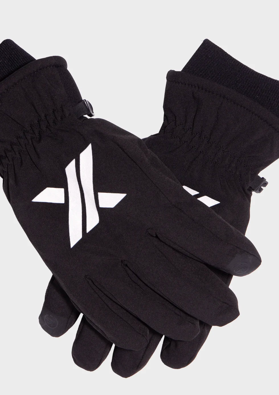 BLACK "ATLAS" SKI GLOVES